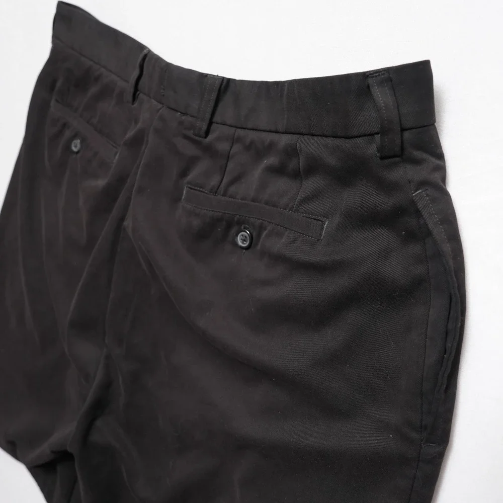 Tommy Armour Golf Shorts Mens 36 Black Pleated‎ Front Performance 3 Pockets